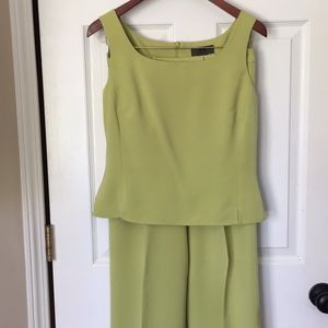 Lime green Tank and Pants set
